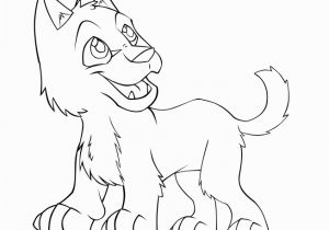 Wolf Face Coloring Page Baby Wolf Coloring Pages