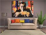 Wolf Of Wall Street Mural Wolf Wall Street Money Talks Abstract Canvas Wall Art Invincible