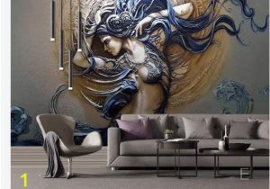 Wonder Woman Wall Mural Custom Mural Wallpaper for Walls 3d Stereoscopic Embossed Fashion Art Beauty Bedroom Tv Background Home Wall Decoration Painting