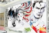 Wonder Woman Wall Mural Tanie Wonder Woman Batman Justice League 3d Fototapety