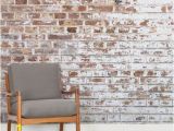 Wood Look Wall Mural Ranging From Grunge Style Concrete Walls to Classic Effect