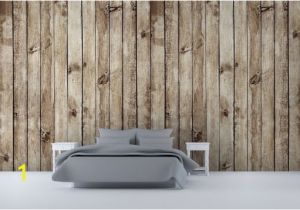 Wooden Planks Wall Mural soft Wood Wallpaper Wood Panel Effect