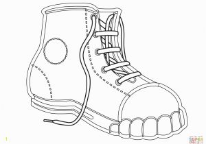 Wooden Shoe Coloring Page Clothes and Shoes Coloring Pages