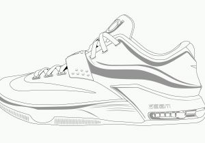 Wooden Shoe Coloring Page Revealing Shoe Coloring Page Kobe Bryant Shoes Pages Free for Kids