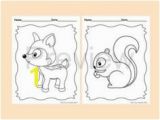 Woodland Creatures Coloring Pages Woodland forest Animals Coloring Pages 8 Designs Fox Included