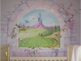 Woodland Fairy Wall Murals Nursery Wall Murals by Mural Artist Juli Simon In orlando Fl