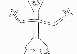 Woody and Buzz Coloring Page toy Story 4 forky Coloring Pages for Kids