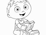 Woofster Coloring Pages Imagination Woofster Coloring Pages Hurry Super why Best for Kids