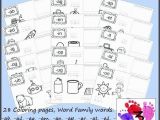 Word Coloring Page Generator Kindergarten Sight Word Worksheets Words Reading Writing Free