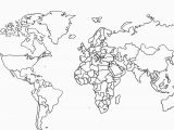 World Map Coloring Page with Countries World Map Coloring Sheet 8092 Best Printable with