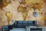 World Mural Wall Map Vintage World Map Wall Mural In 2019 Dorm Stuff