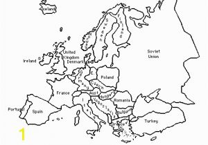 World War 2 Coloring Pages Outline Of Europe During World War 2