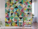 World Wide Wall Murals Buy Tangram Geo Multi Wall Mural by Sharonturner Worldwide