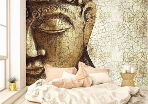 World Wide Wall Murals Vintage Buddha Self Adhesive Wall Mural