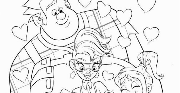 Wreck It Ralph 2 Coloring Pages Ralph Breaks the Internet Coloring Pages Free Printables