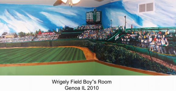 Wrigley Field Wall Mural Wrigley Field Wall Mural Myshindigs