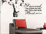 Wwe Wall Murals John Cena Vinyl Wall Stickers Wwe Inspirational Quote Wall Decals