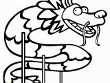 Year Of the Dragon Coloring Page Chinese Dragon Coloring Page