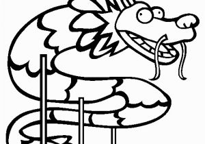 Year Of the Dragon Coloring Page Chinese Dragon Coloring Page
