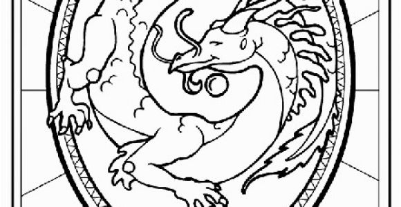 Year Of the Dragon Coloring Page Chinese New Year Year Of the Dragon Coloring Page