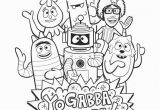 Yo Gabba Gabba Coloring Pages Free Yo Gabba Gabba Printables Coloring Home