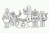 Yo Gabba Gabba Coloring Pages Free Yo Gabba Gabba Printables Coloring Home