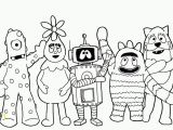 Yo Gabba Gabba Coloring Pages Unique Yo Gabba Gabba Characters Coloring Pages Encoloring