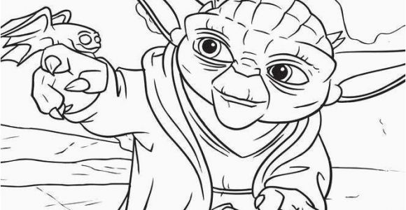 Yoda Head Coloring Page Drawing Page Line Luxury Coloring Pages to Color Line Unique