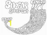 Yom Kippur Coloring Pages Yom Kippur