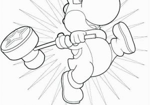 Yoshi Coloring Pages Printable Free Super Mario Coloring Page Inspirational Collection Super