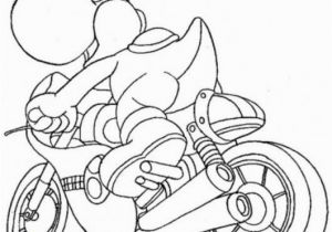 Yoshi Mario Kart Coloring Pages Kart Coloring Pages Yoshi Free Printable Kids Pinterest