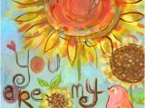 You are My Sunshine Wall Mural You are My Sunshine by Oopsy Daisy