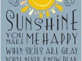 You are My Sunshine Wall Mural You are My Sunshine My Only Sunshine 11 5 X 24 Stencil