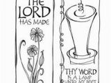 Your Word is A Lamp Unto My Feet Coloring Page 37 Best Traceable Art for Journaling Bibl Images