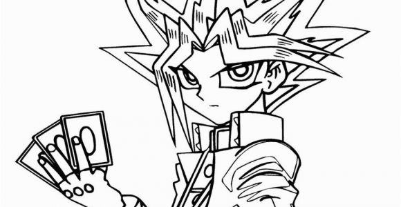 Yugioh Cards Coloring Pages Yu Gi Oh Will Put Three Cards Coloring Page for Kids