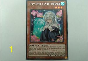 Yugioh Cards Coloring Pages Yugioh "ghost Sister & Spooky Dogwood" Dane En025 Secret