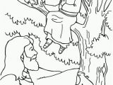 Zacchaeus In the Bible Coloring Page Zaccheaus Coloring Page