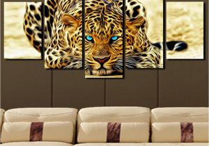 Zebra Print Wall Murals 2019 5 Plane Abstract Leopards Modern Home Decor Wall Art Canvas