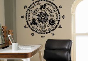 Zelda Wall Mural Legend Of Zelda Wall Vinyl Decal Gate Time Wall Sticker Home