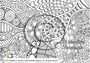 Zen Doodle Coloring Pages Printable Instant Pdf Download Coloring Page Hand Drawn by