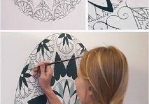 Zentangle Wall Mural 53 Best Wall Mandala Images