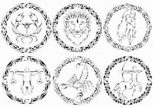 Zodiac Signs Coloring Pages top 24 Fabulous Zodiac Signs Coloring Pages Safety at