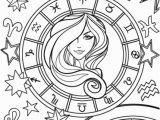 Zodiac Signs Coloring Pages Virgo Zodiac Sign Coloring Page