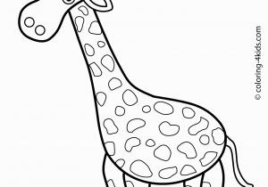 Zoo Animal Coloring Pages for Preschool Animals Coloring Pages for Kids Giraffe Coloring Pages for