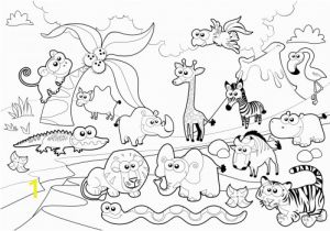 Zoo Animal Coloring Pages for Preschool Free Printable Zoo Animals Coloring Pages Zoo Animals