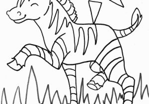 Zoo Animal Coloring Pages for toddlers Zebra Coloring Pages Free Printable Kids Coloring Pages