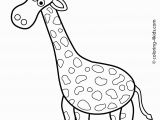 Zoo Animal Coloring Pages Printable Animals Coloring Pages for Kids Giraffe Coloring Pages for